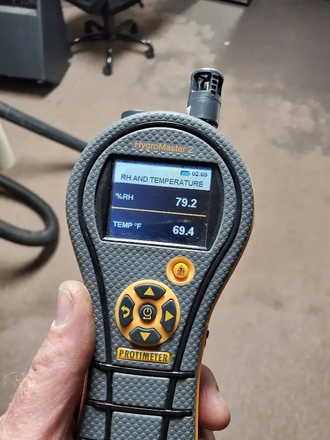 Moisture meter humidity assessment for Fire & Smoke Damage Restoration in Belen
